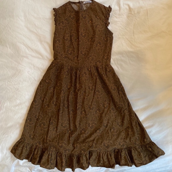 Batsheva Babydoll Ruffle Prarie Dress - Picture 2 of 3